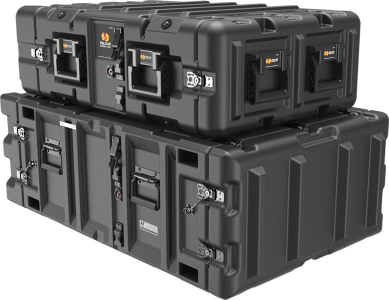 pelican v-series medium duty rack mount case